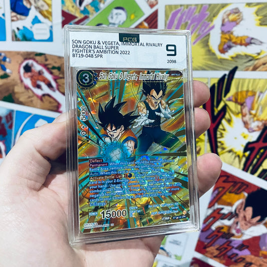 Dragon Ball Super Son Goku & Vegeta Immortal Rivalry BT19-048 SPR Near Mint 9