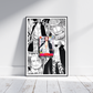 One Piece Manga Shanks 3D Art Frame