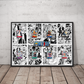 One Piece Full Series Manga Art Series Frame