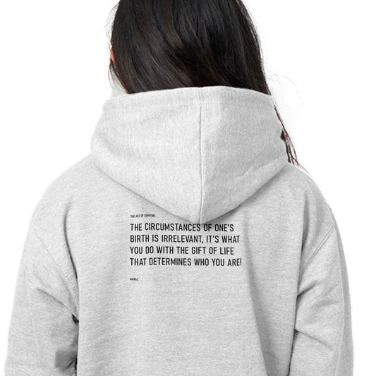 NARkZ - The Art of Survival - Hoodie - Mewtwo Quote