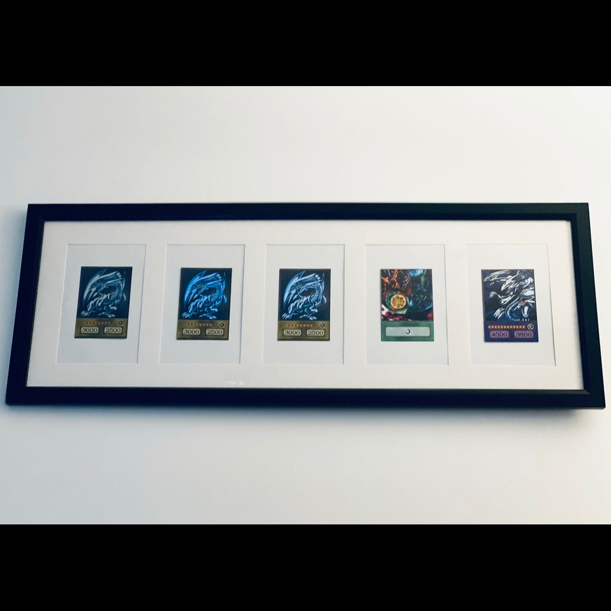 Yu-Gi-Oh! Blue Eyes White Dragon/Ultimate Dragon Framed Cards, YuGiOh, Anime, BEWD