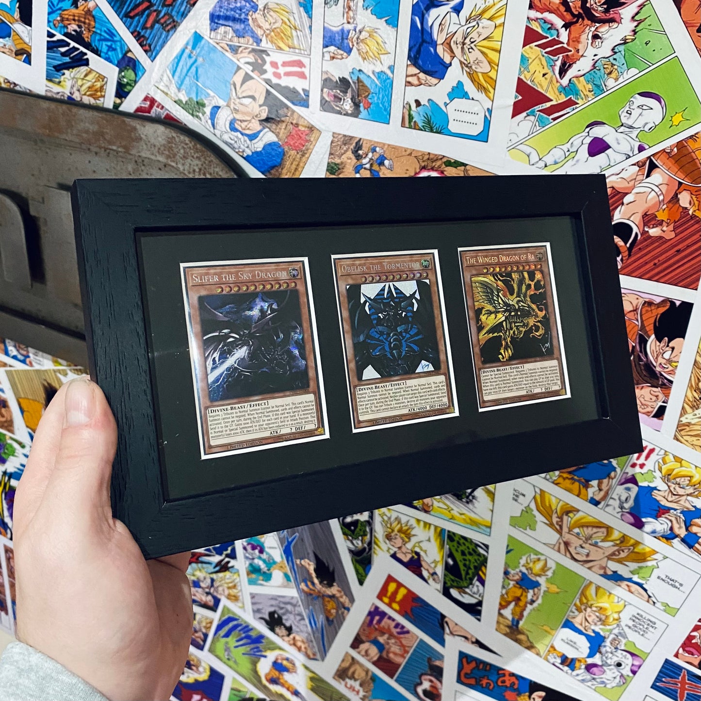 Yu-Gi-Oh! God Cards Framed Display