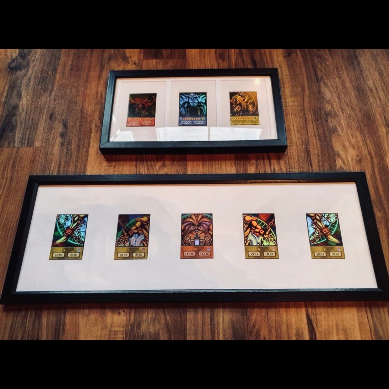 Yu-Gi-Oh! God Cards Framed Display, YuGiOh, Anime, TCG, Trading Cards