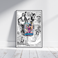 One Piece Manga Boa Hancock 3D Art Frame