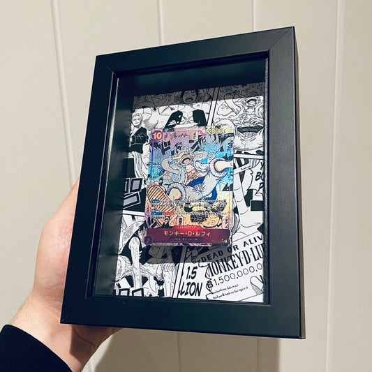 One Piece Manga Luffy 3D Art Frame