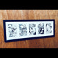 Dragonball z Manga poster print, Manga, Anime, Black and white, DBZ, Pane images, Comic