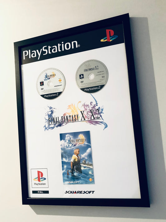 Final Fantasy x x-2 Themed frame dual edition, poster, Final Fantasy, Gaming, Nostalgia