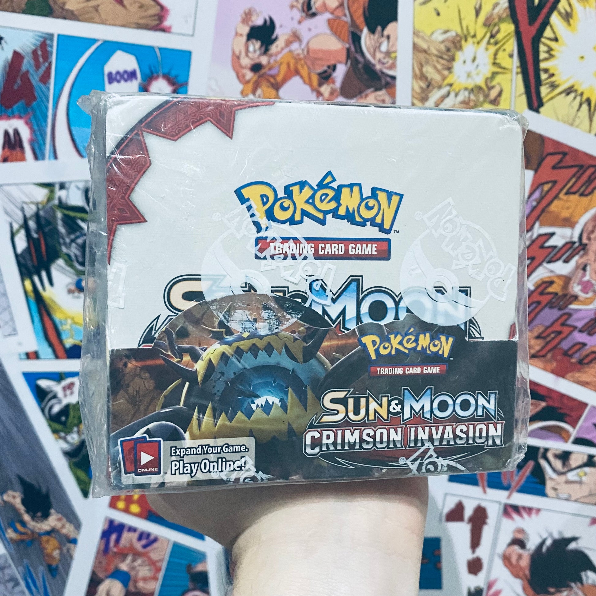 Pokemon Sun & Moon Crimson Invasion Booster Box SM04, Full booster, Sealed, Pokemon, TCG, Trading Cards