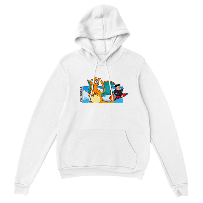 Kim's Charizard @TheWilks69 Merch - Hoodie, Collab, Crossover, Pokemon, Clothing