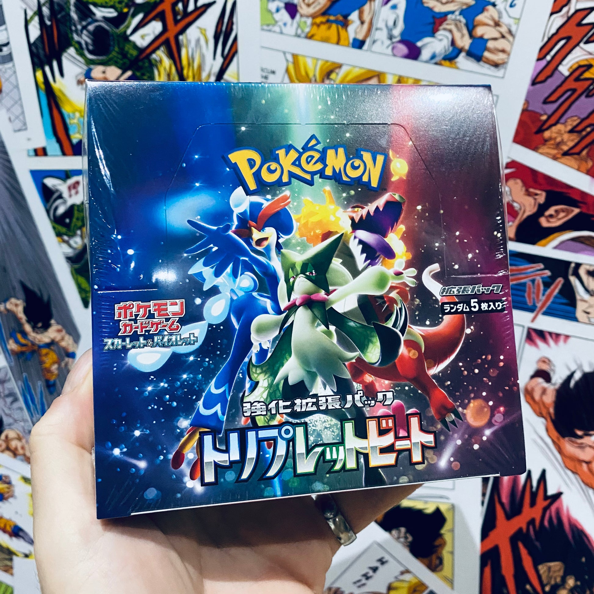 Pokemon Triplet Beat SV1a Japanese Booster Box, Full booster, Sealed, Pokemon, TCG, Trading Cards