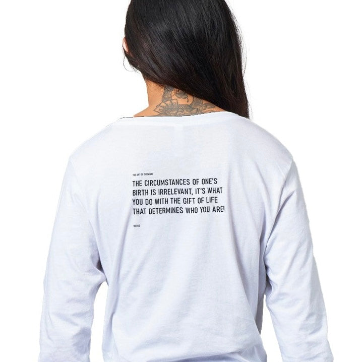 NARkZ - The Art of Survival Long Sleeve - Tee - Mewtwo Quote