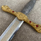 Franklin Mint Excalibur - Replica Sword, King Arthur, Stainless Steel, Gold, Silver, Ornate