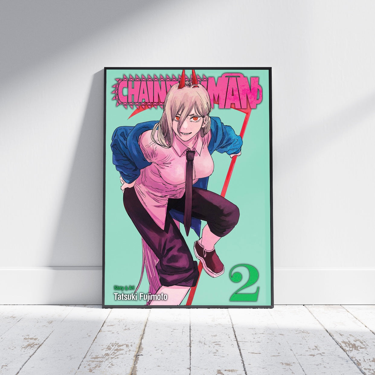 Set 4 Posters Hot Anime Poster Chainsaw Man JOJO online My Hero Academia