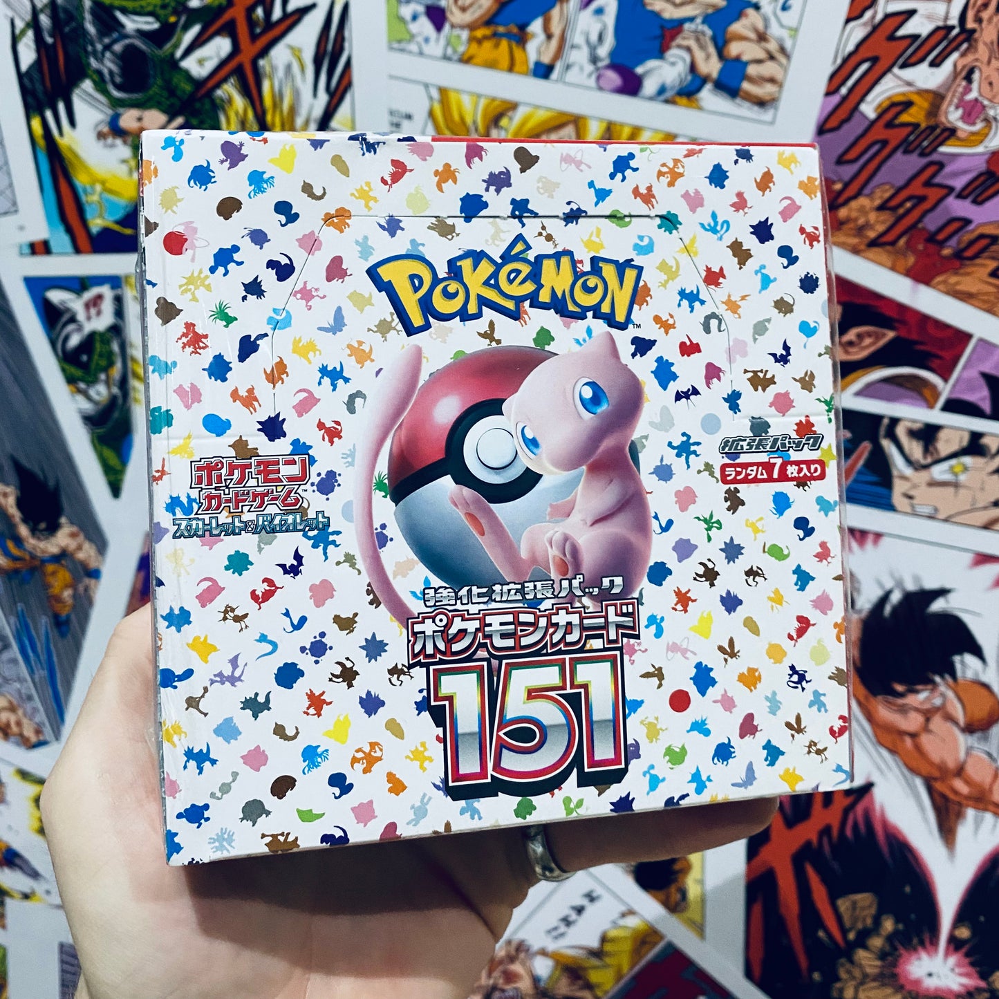 Pokemon 151 SV2a Japanese Booster Box, Full booster, Sealed, Pokemon, TCG, Trading Cards