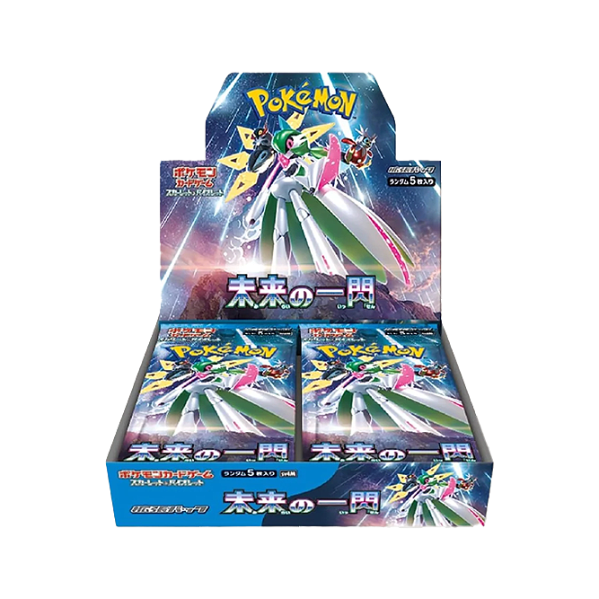 Pokemon Future Flash SV4M Japanese Booster Box, Full booster, Sealed, Pokemon, TCG, Trading Cards