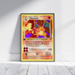 Pokemon 1st edition charizard poster print - frame options, TCG, Trading cards, Poster, Nostalgia, Holo