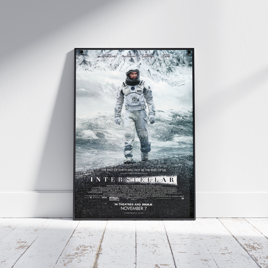 Interstellar Movie Poster Print - Framed Options