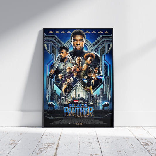 Marvel Movie Poster Black Panther