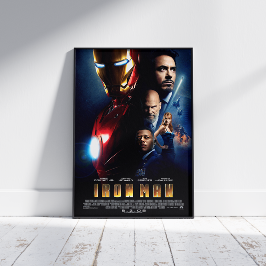 Marvel Movie Poster Iron Man