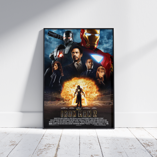 Marvel Movie Poster Iron Man 2