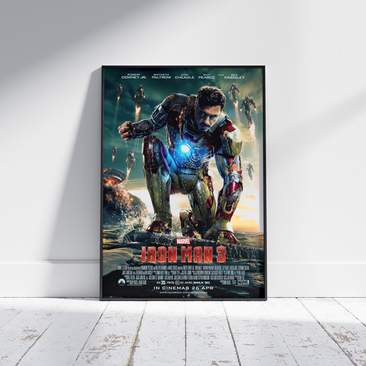 Marvel Movie Poster Iron Man 3