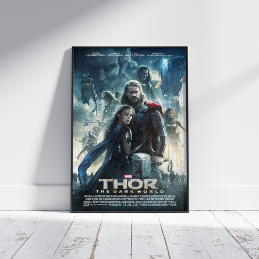 Marvel Movie Poster Thor Dark World