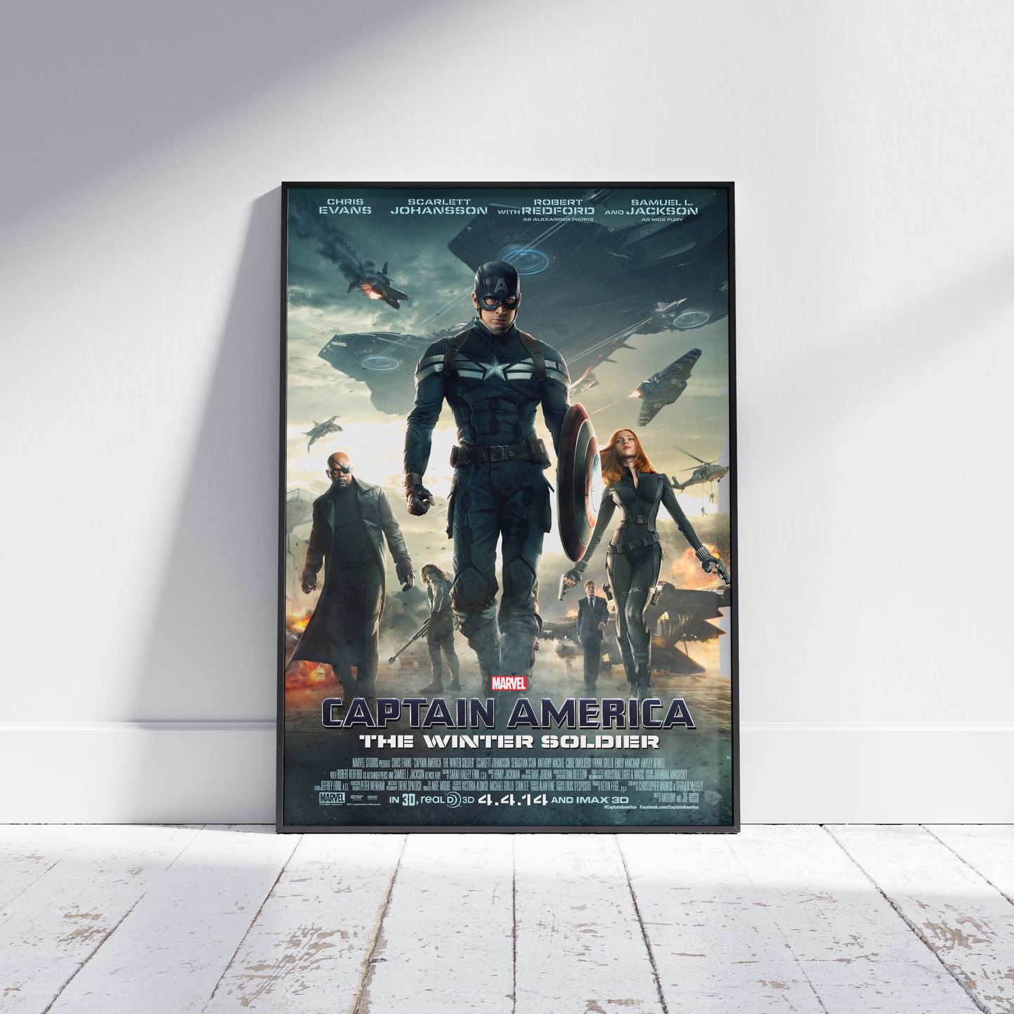 Marvel Movie Poster Captain America Winter Soldier