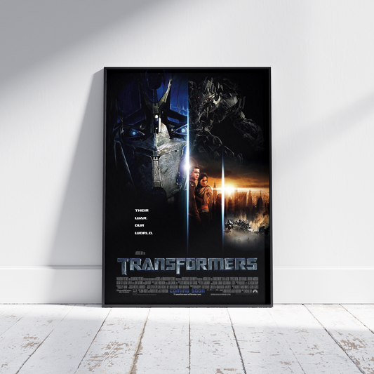 Transformers 2007 Movie Poster Print - Framed Options