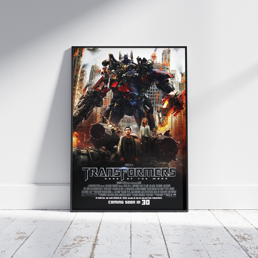 Transformers Movie Poster Dark of the Moon