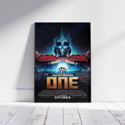 Transformers 'One' Movie Poster Print - Framed Options