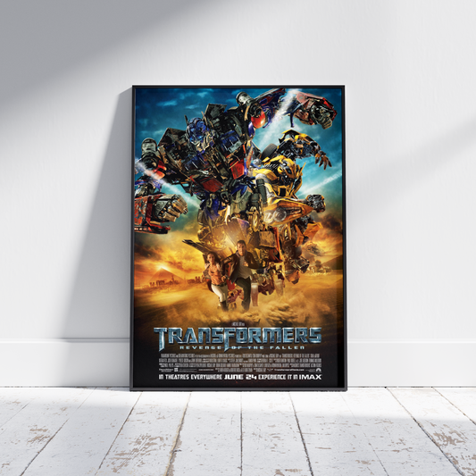 Transformers Revenge of the Fallen Movie Poster Print - Framed Options