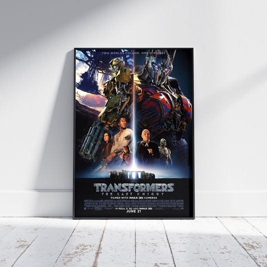 Transformers The Last Knight Movie Poster Print - Framed Options