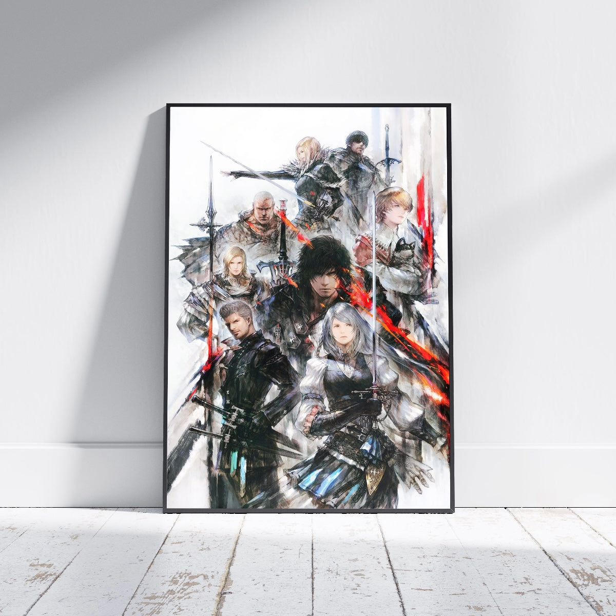 FF XVI New Art Poster Print, Final Fantasy, Gaming, Nostalgia