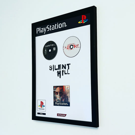 Silent Hill Original Disc Frame, Gaming, Game, Playstation, Nostalgia