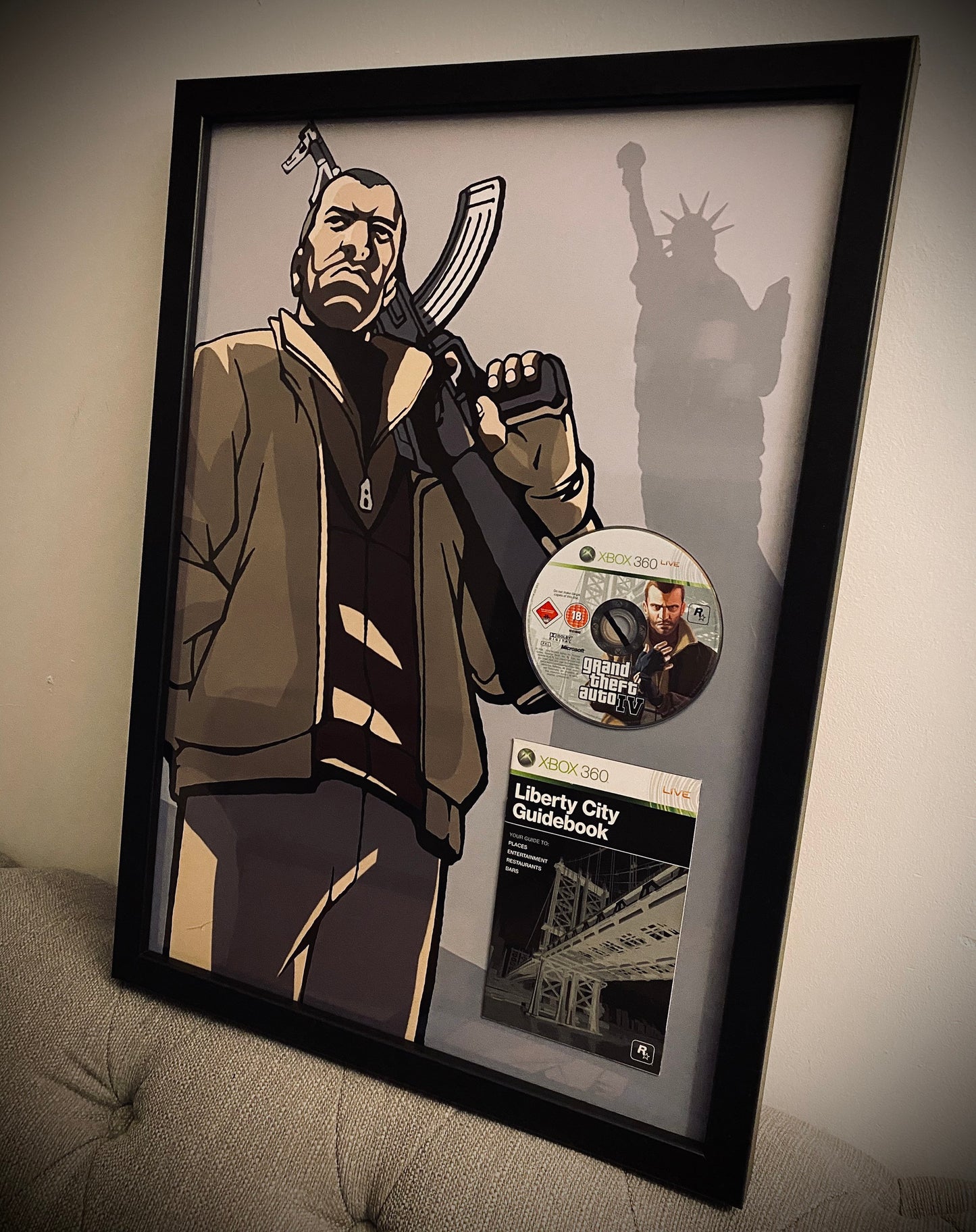 GTA 4 Framed theme, Grand Theft Auto, Libery city, Gaming, Game