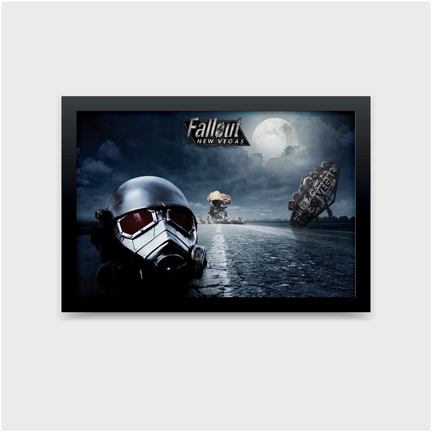 Fallout New Vegas framed theme, FallOut, Game, Gaming, poster