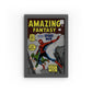 Spiderman Comic issue #1 Remaster Poster Print - Frame Options, Comic, Artwork, Nostalgia, Memories