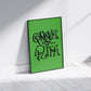 GTA Graffiti poster print, Grand Theft Auto, Gaming, Game