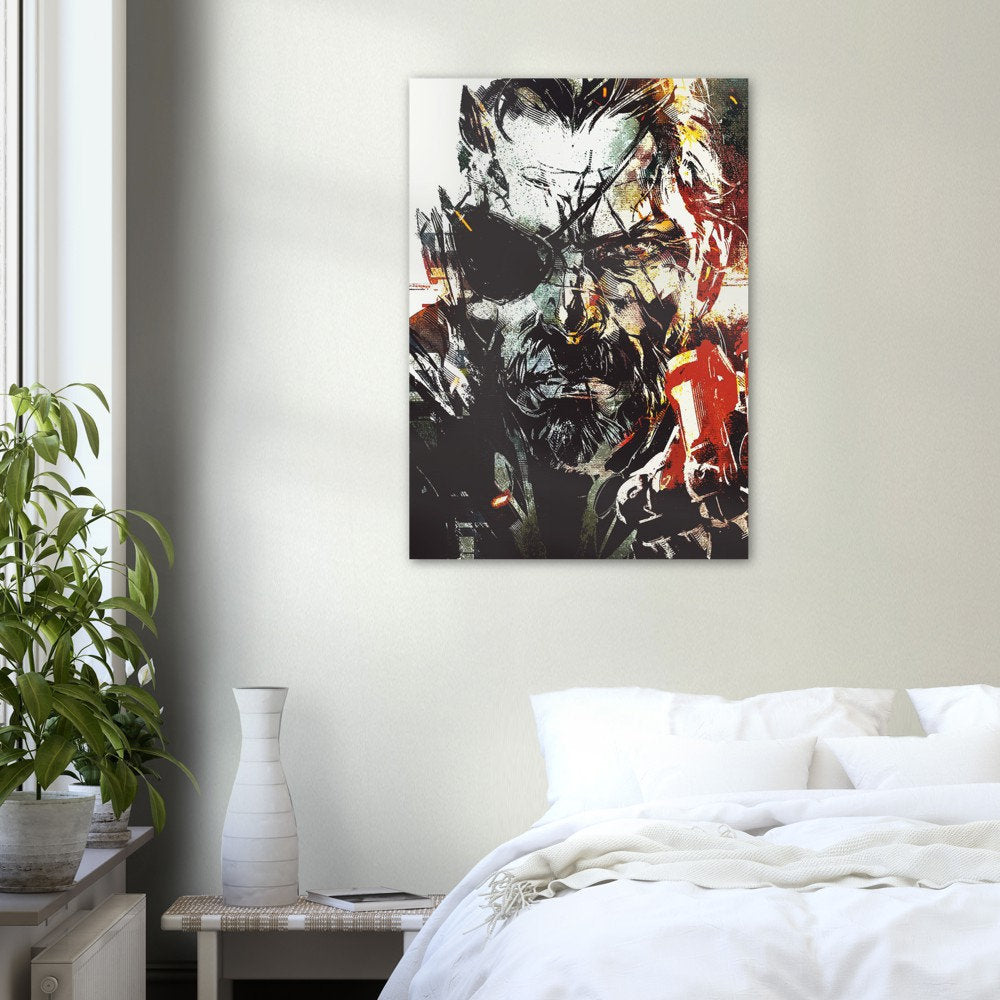 Metal Gear Solid Venom poster print, Gaming, Game, Nostalgia