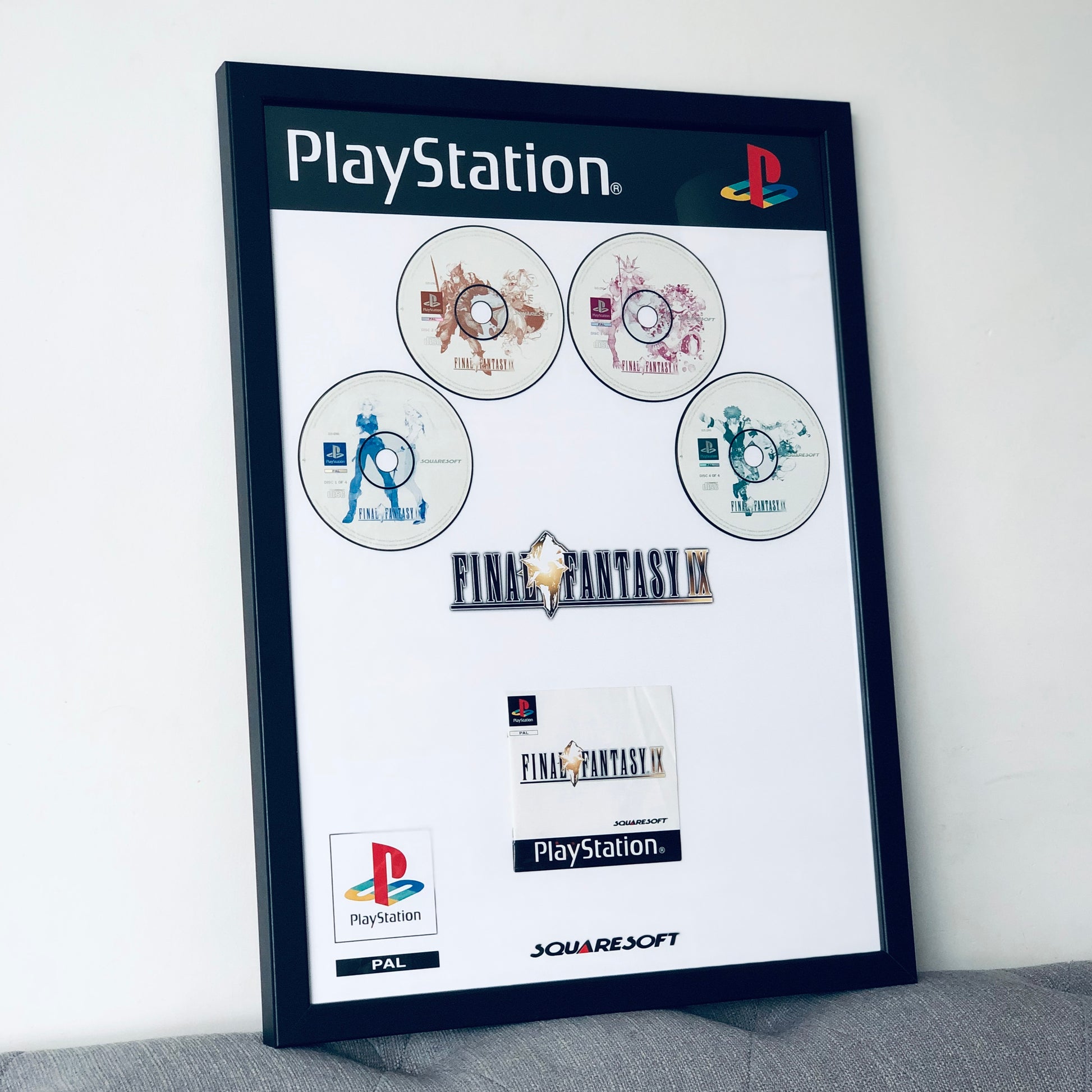 FF9 Themed frame, Poster, Final Fantasy, Gaming, Nostalgia, Game