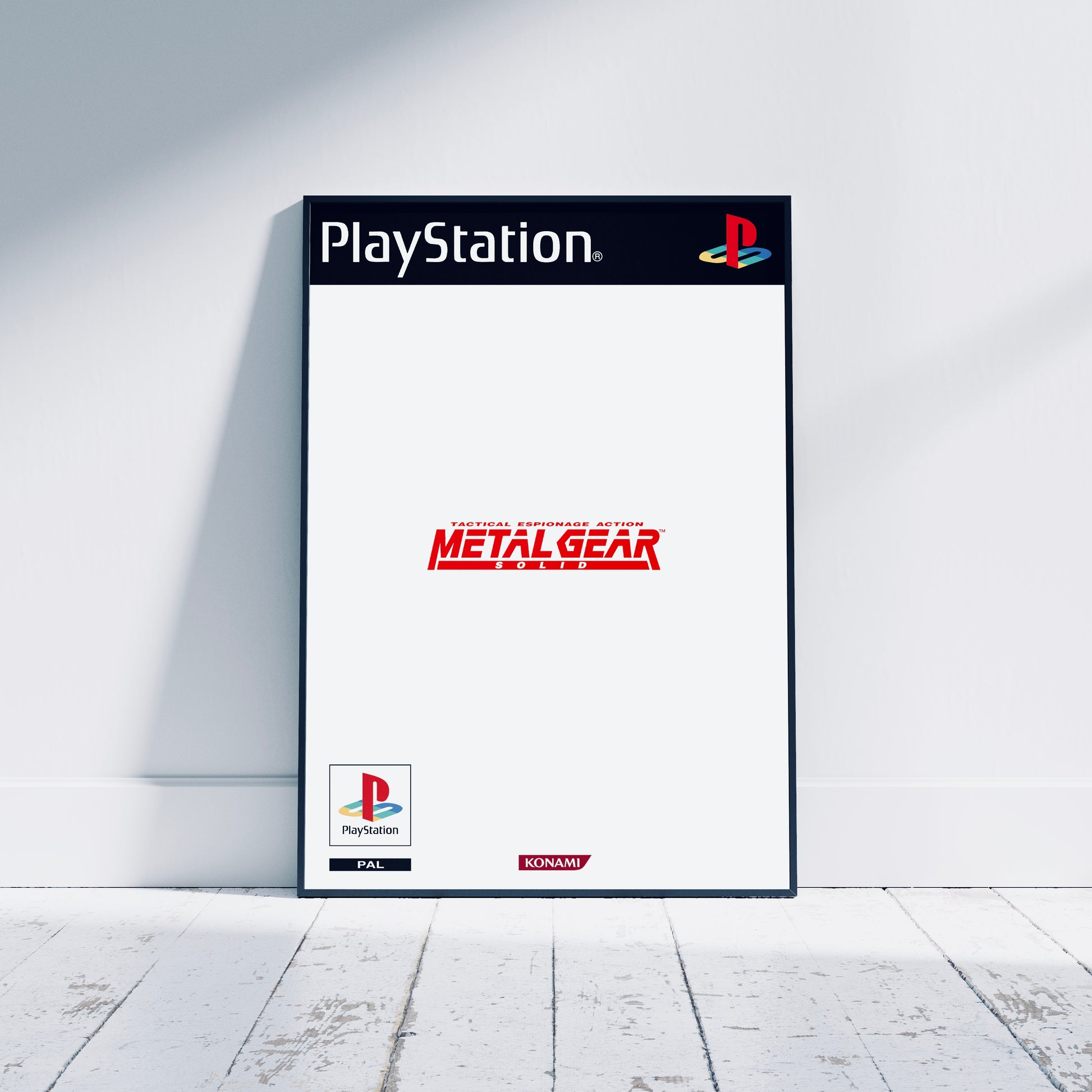 Metal Gear solid poster print, Gaming, Game, Nostalgia