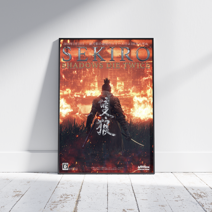 Sekiro Promo Poster Print, Gaming, Game, Promotional