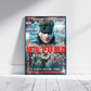 Metal Gear solid poster print - postographer promo, Collab, Collaborations, Artist, Gaming, Game, Nostalgia, Promotional