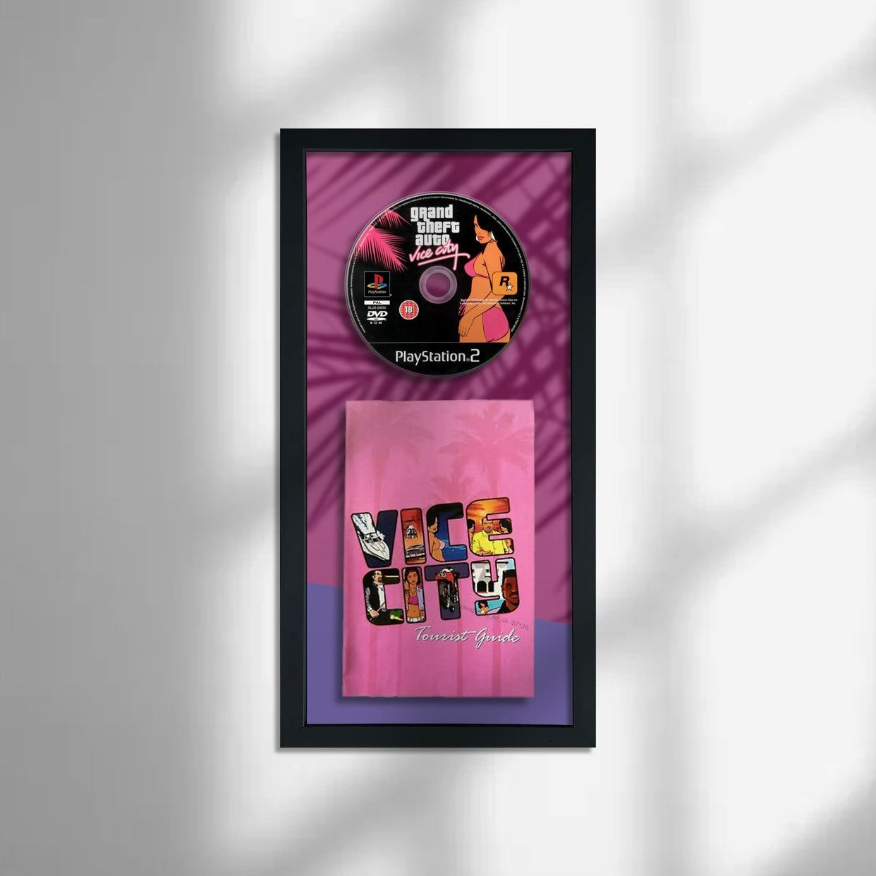 GTA Vice City frame, Poster, Grand Theft Auto, Gaming, Game