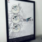 FF7 25th Anniversary frame, Final Fantasy, Gaming, Nostalgia, Game, Celebration