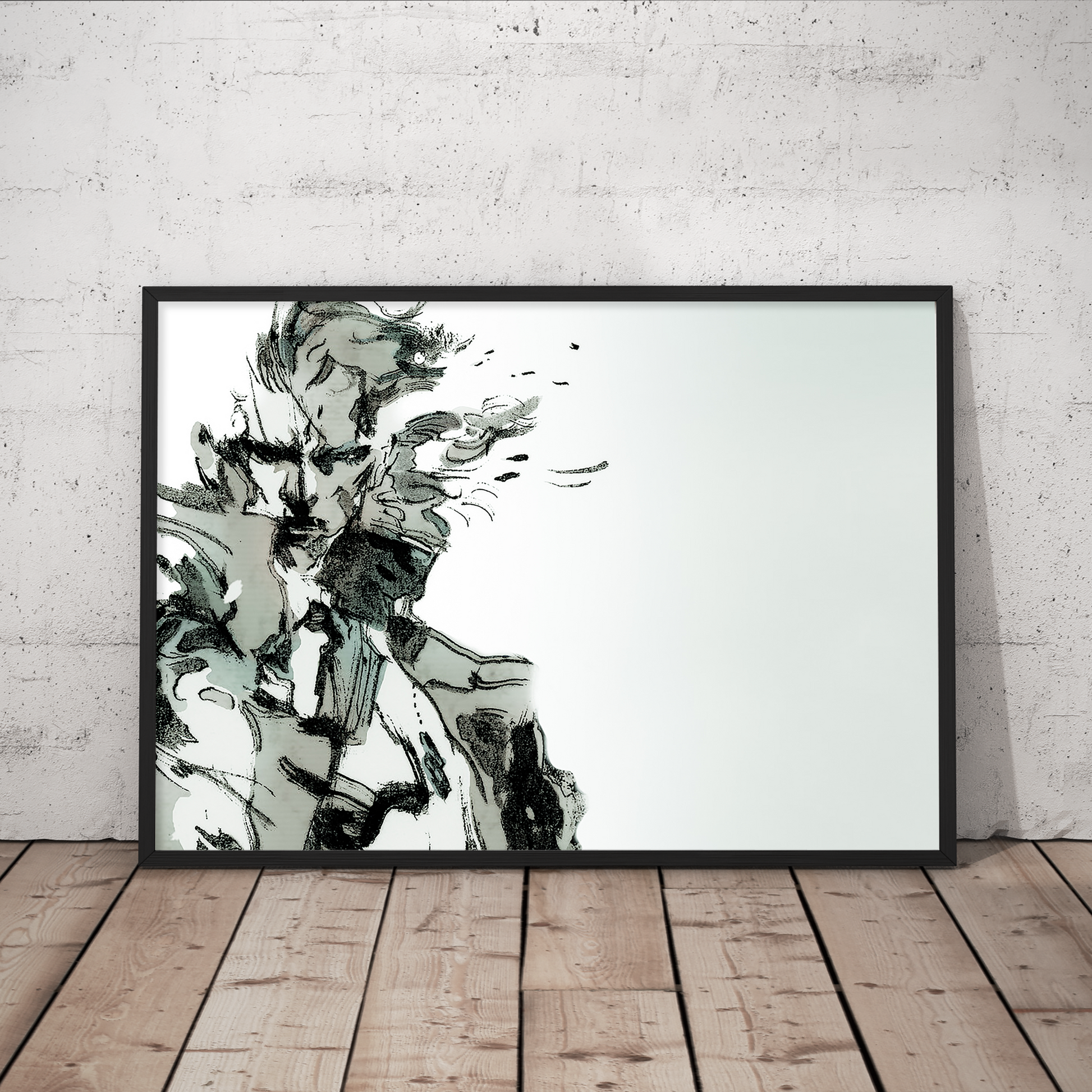 Metal Gear solid Liquid snake Shinkawa, poster, Gaming, Game, Nostalgia