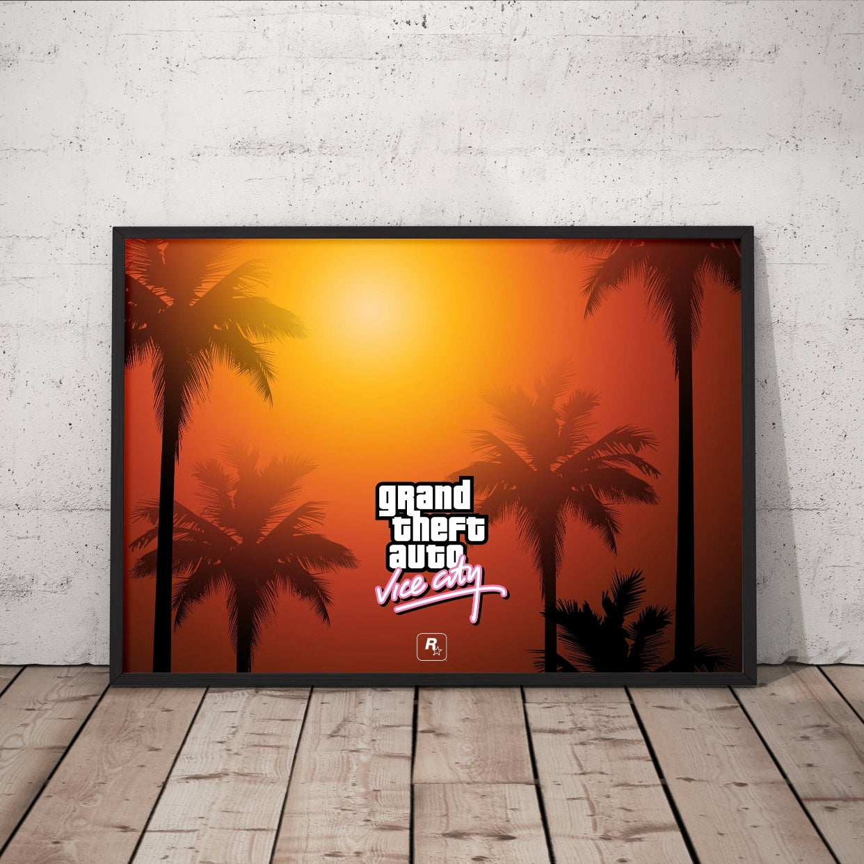 GTA Vice City poster, Grand Theft Auto, Gaming, Game