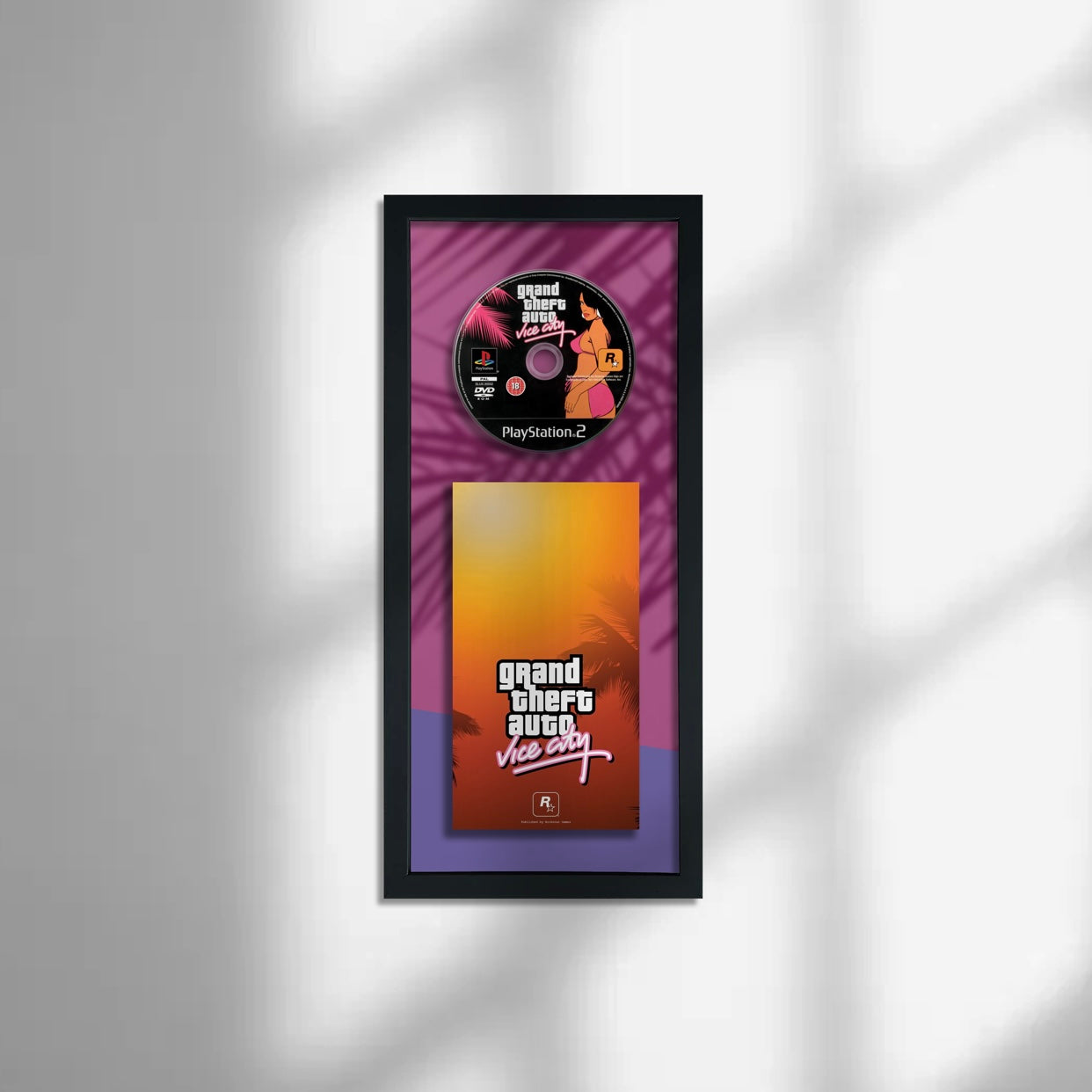 GTA Vice City frame, Poster, Grand Theft Auto, Gaming, Game