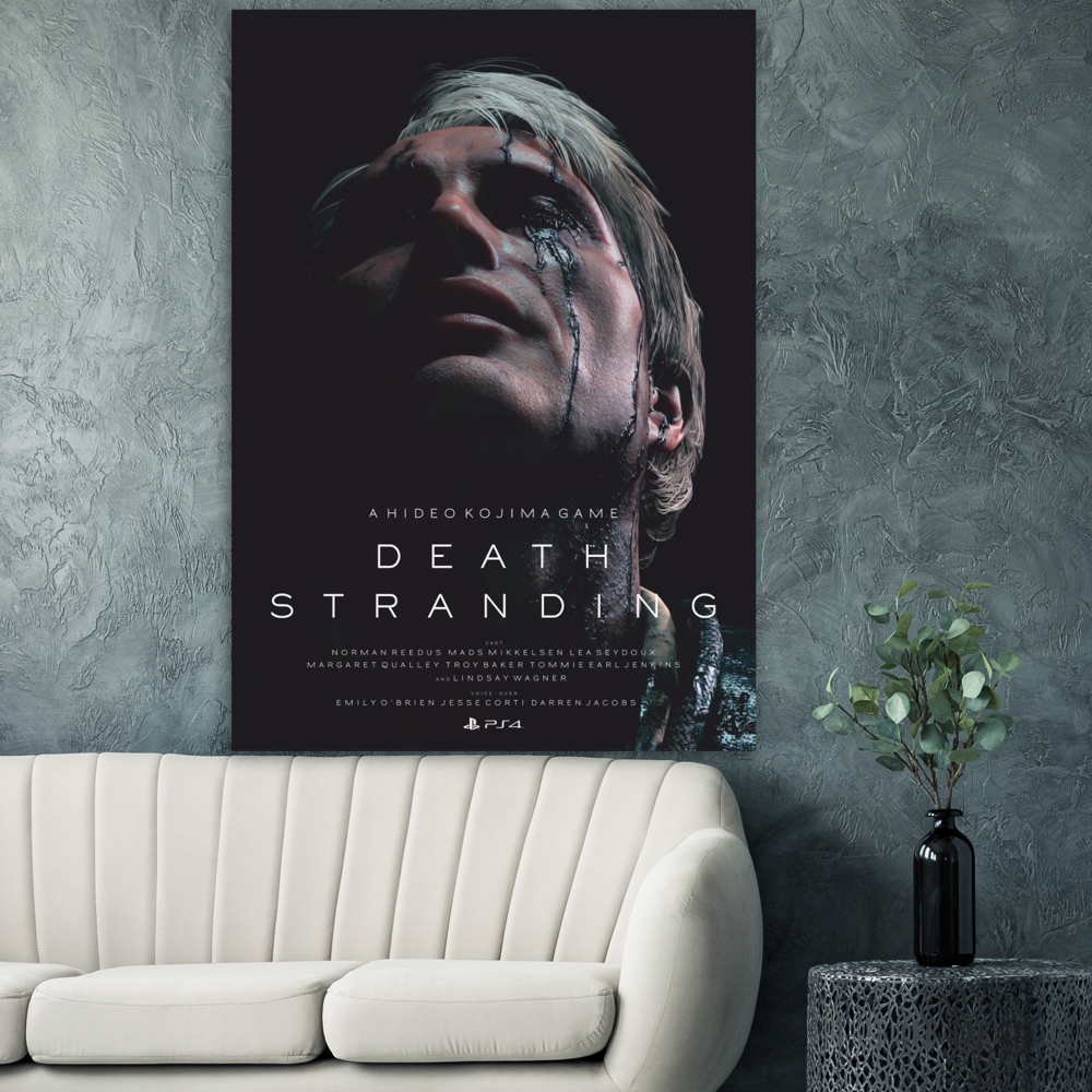 Death Stranding poster, Game, Gaming, memorabilia