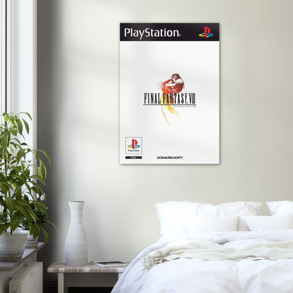 FF8 poster print, Final Fantasy, Gaming, Nostalgia